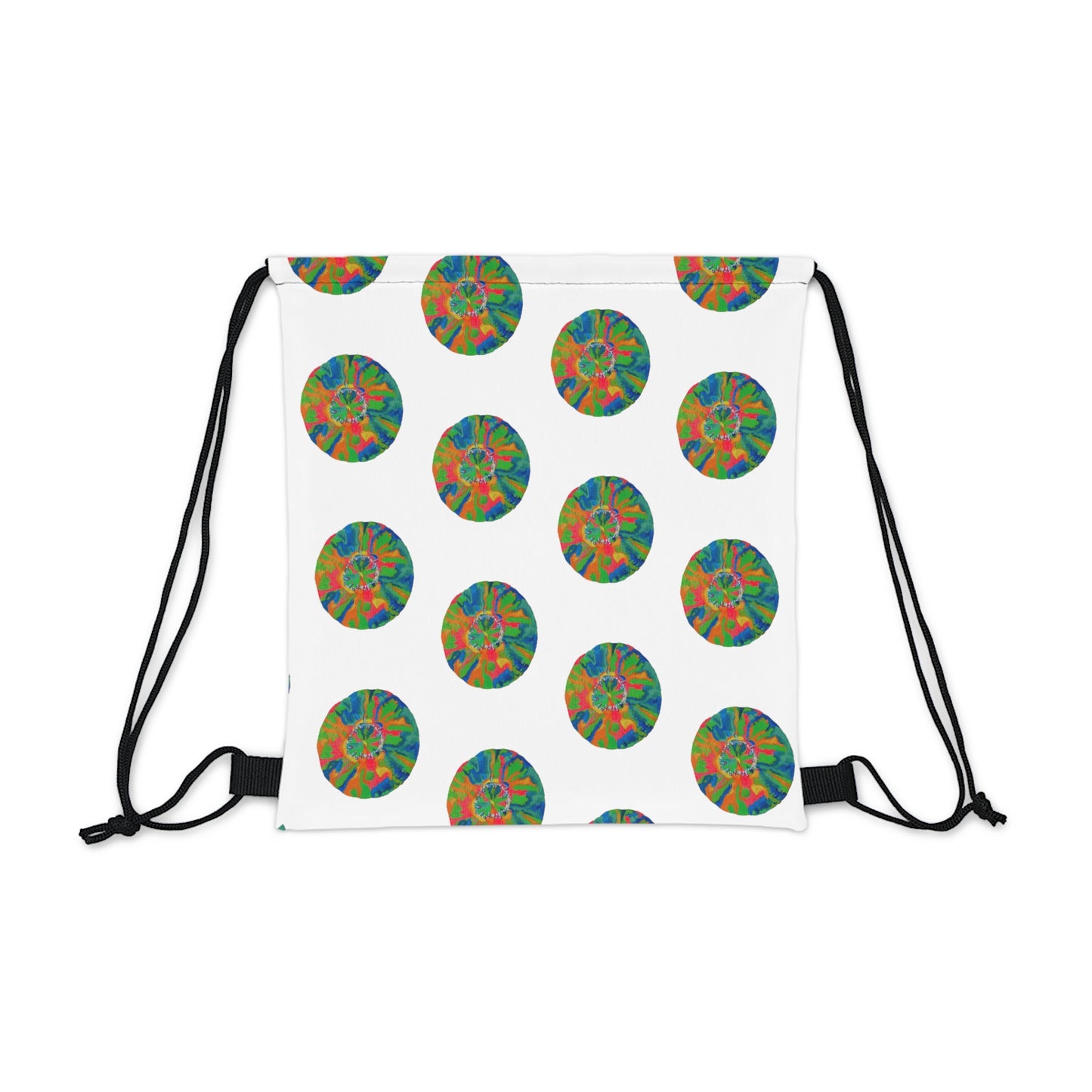 Rainbow Scoly Drawstring Bag