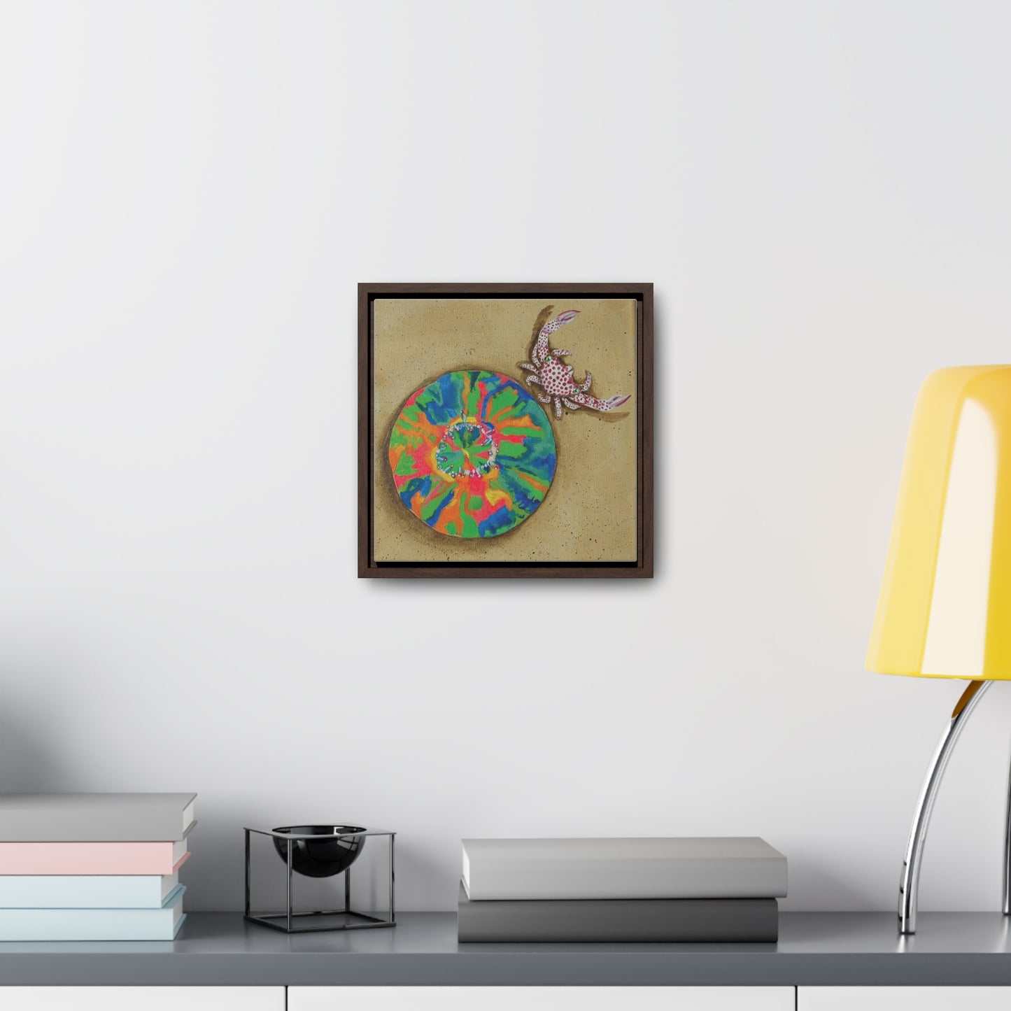 Master Scoly and Commensal Crab Wall Art